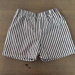 The Beaufort Bonnet Company navy and White Striped Shorts